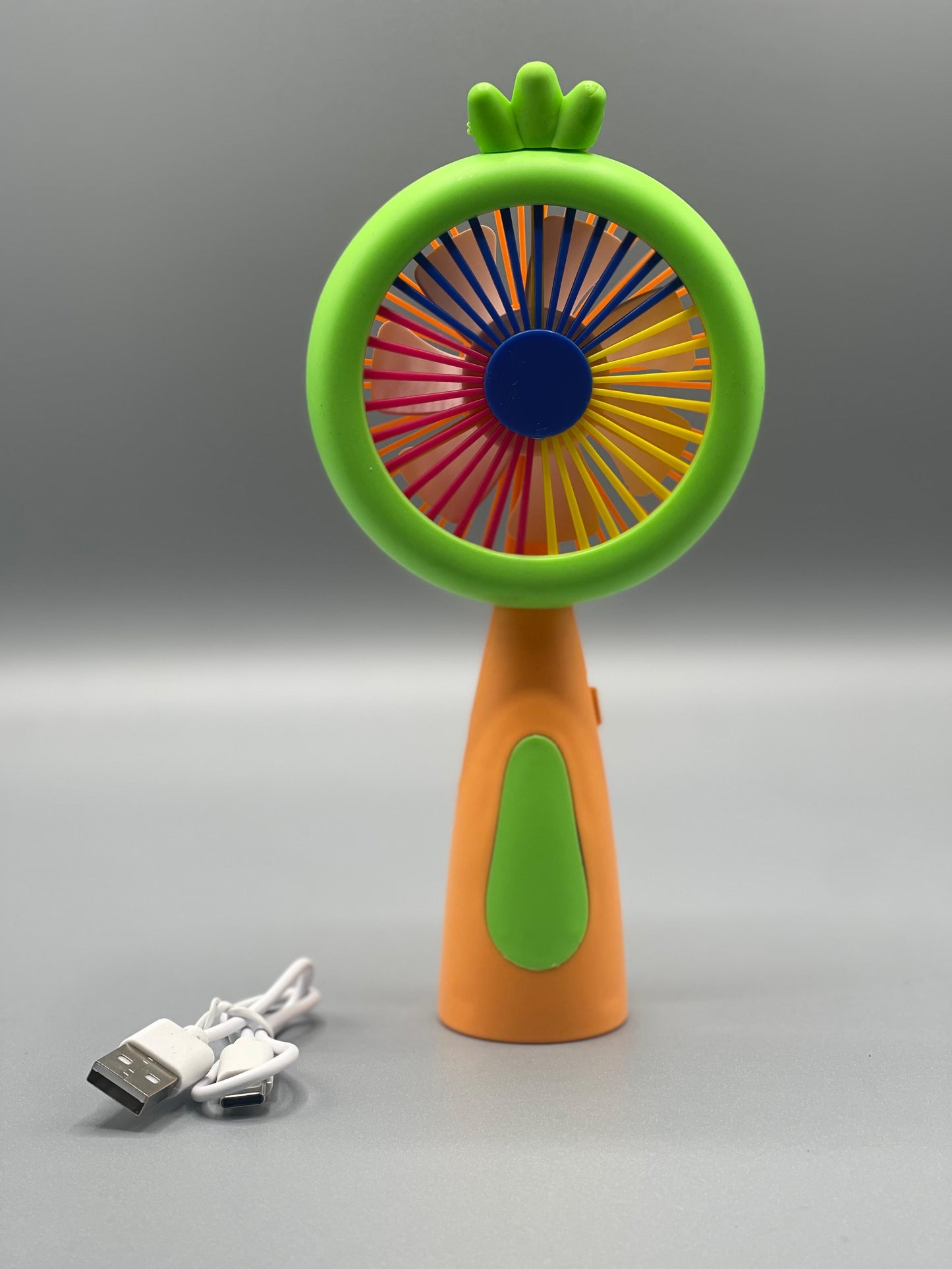 Portable Handheld Fan | Mini Handheld Fan easily Carrieable for Personal Usecases | USB Rechargeable Fan