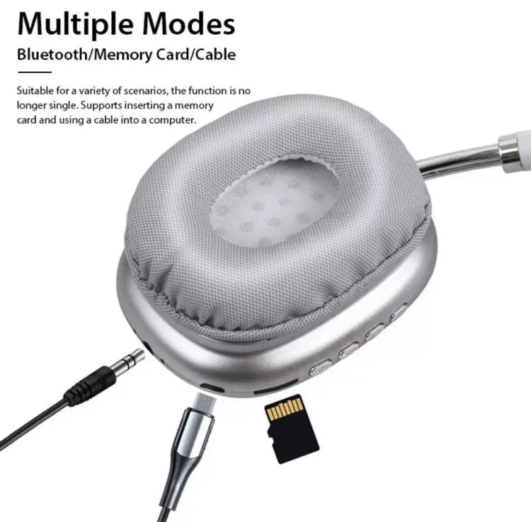 P9 Wireless Bluetooth Headphones With Mic Noise Cancelling Headsets Stereo Sound Earphones Sports Gaming Headphones